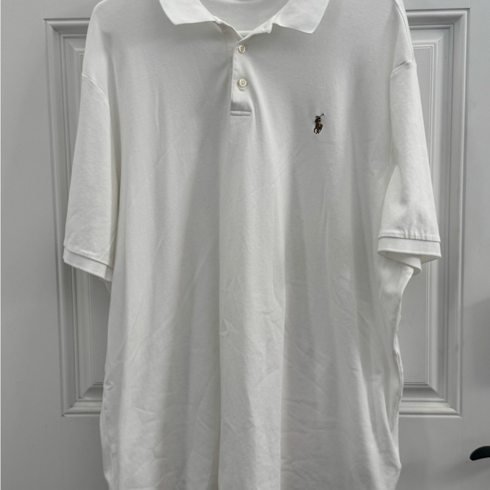 Ralph Lauren Men's White Polo Shirt